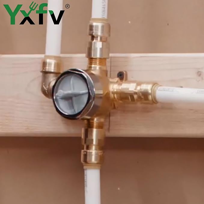 R11000 Shower Valve Kit, Suitable for Delta Faucet 3/6-Setting Diverter Rough-In, Brass Construction