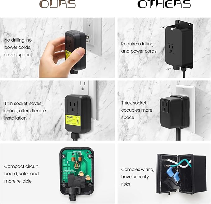 Garbage Disposal Air Switch Kit Sink Top Waste Disposal Long Stainless Steel Golden Brushed On/Off Air Button Food and Waste Disposals Part by Etoolcity, UL Listed