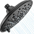 Ryamen Filtered Shower head, Rain Shower Head with Filter, High Pressure Shower Filter Head for Hard Water, 99% REMOVAL for Chlorine, Heavy Metals, Improves Skin & Hair (Unfiltered, Black)