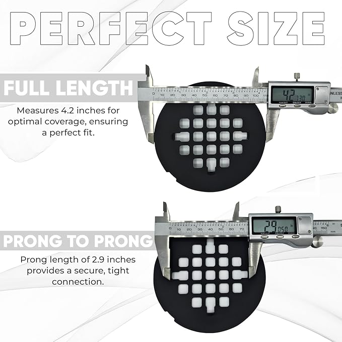 4 ¼” Chrome Snap-in Shower Drain Cover -Solid Brass Construction - 4.25" OD Premium Round Grate Strainer - Easy Install - Professional Grade and Durability - Polished Finish