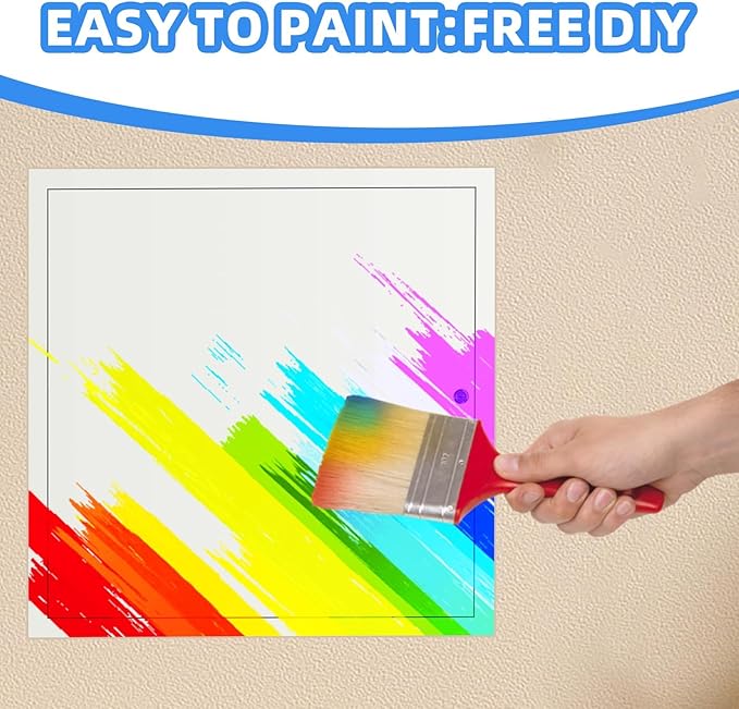 22" x 22" Metal Access Panel, 1MM Thickened Access Panel for Drywall, Aluminum Access Panel for Walls and Ceilings, Rust-Resistant and Easy-to-Install Drywall Access Panel