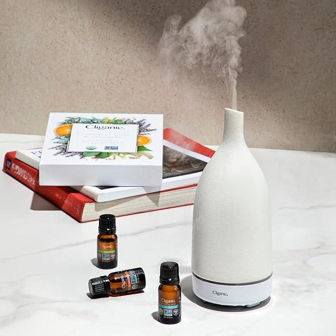 Cliganic Organic Coriander Seed Essential Oil, 100% Pure Natural for Aromatherapy | Non-GMO Verified (Packaging May Vary)