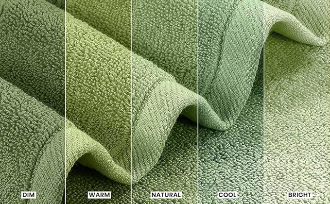 Utopia Towels 4 Pack Premium Bath Towels Set, 27 by 54 Inches, 100% Ring Spun Cotton 600GSM, Lightweight and Highly Absorbent Quick Drying Towels, Perfect for Daily Use, Sage Green