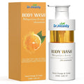 Sweet Orange & Cedar Body Wash with Vitamin C - 24HR Hydrating Moisturizer - Sulfate, Paraben & Dye Free for All Skin Types - Refreshing Feel for Women & Men - 6.8Fl. Oz