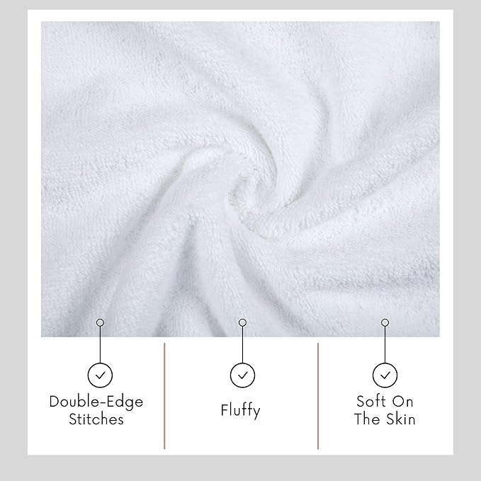 Monogrammed Hand Towels for Bathroom Makeup, Personalized Turkish Cotton Towel with Embroidery, Gift for Weddings, Housewarming, Anniversaries, and Bridal Showers, Set of 2 (Navy, Initial L)