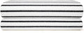 Italic Ultraplush 100% Australian Cotton Bath Sheets - Set of 2 Luxury Extra Large Heavy Duty Bath Sheets, 800GSM Plush and Absorbent Sheets, Resort Grade Striped (White and Blue)