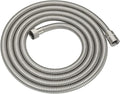RUMOSE 98 inches Shower Hose Shower Head Extension Hose Extra Long Stainless Steel Shower Tube Attachment Flexible Handheld Shower Sprayer Hose, Brushed Nickel