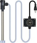 3000W 240V Immersion Water Heater Bathtub & Pool Portable Electric Submersible Water Heater with Temp Control for spa tub, Baptistry, Bathtubs, inflatable pool, above ground pool & Hot Tub