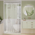 Amazer Stall Shower Curtain Liner, 36x72 Plastic Clear Shower Liner PEVA Medium Weight Inside Shower Curtains for Bathroom with Rustproof Grommets