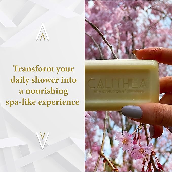 Calithea 3 Pack Soap Bars: Olive Oil Soap with Donkey Milk