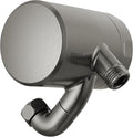 Delta Faucet Clarifi Premium Shower Filter Attachment with Filter, Hard Water Shower Filter, Shower Head Filter, Black Stainless 5SF100-KS