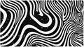 Bath Tub and Shower Mats, Non Slip Bathmat with Drain Holes and Suction Cups for Bathroom Floor, 15.1 x 26.8 Inch (Art Abstract Black and White Lines Pattern)