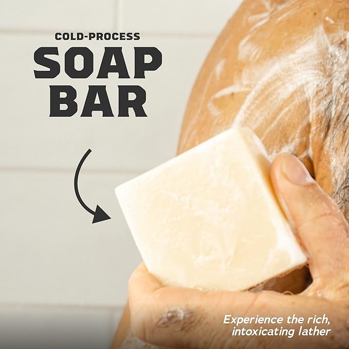 Dr. Squatch Natural Bar Soap for Men - Cold Process Soap with No Harsh Chemicals - Pine Tar, Cedar Citrus & Cool Fresh Aloe (5 oz, 3-Pack)