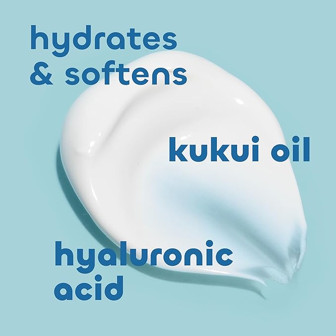 Seaweed Bath Co. Hydrate Body Cream, Eucalyptus Peppermint Scent, 6 Ounce, Nourishing Hand & Body Lotion Moisturizer for Dry Skin, with Sustainably Harvested Seaweed, Kukui Oil, Hyaluronic Acid