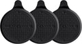 MR.SIGA Silicone Bathtub Stopper, Drain Stopper for Shower, Sink, 5.1" Diameter, Black, 3 Pack