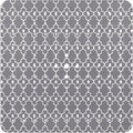 Bathtub Mat Non Slip, Grey Square Bath tub Mat Shower Floor Mat with Suction Cups for Adults Kids Elderly 21 X 21 Inch