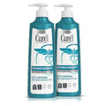 Curel Itch Defense In Shower Lotion for Sensitive and Dry Skin, Hydra Therapy Body Lotion with Vitamin E, Fast-Absorbing Ceramide Moisturizer, Repairs Moisture Barrier, Unscented, 12 Oz (Pack of 2)