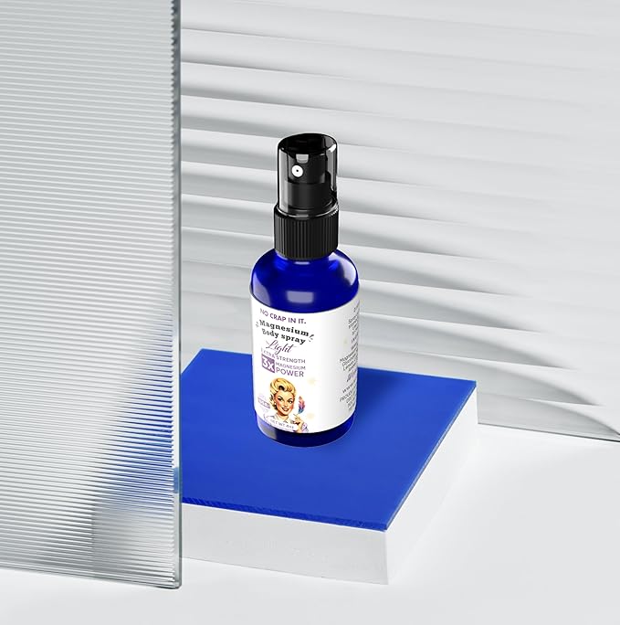 No Crap In It Magnesium Spray, Triple Action!- Your Way to Wellness | Immediate Relief with Our Unique Magnesium Glycinate, Citrate, Chloride Blend Spray (Light)