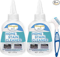 Home Remover Gel, 2 Pack Washing Machine Cleaner for Washing Machine, Refrigerator Strips, Grout Cleaner for Tiles Grout Sealant Bathroom Cleaning Kitchen Sinks, Front Load Washer Cleaning Solution