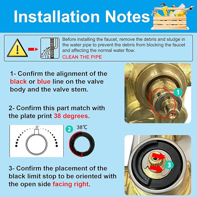 HOMEDEC Modern Solid Brass Concealed 4-Function Thermostatic Shower Diverter Mixer Valve Brushed Nickel, Can Run Simultaneously, Flows Can Be Controlled
