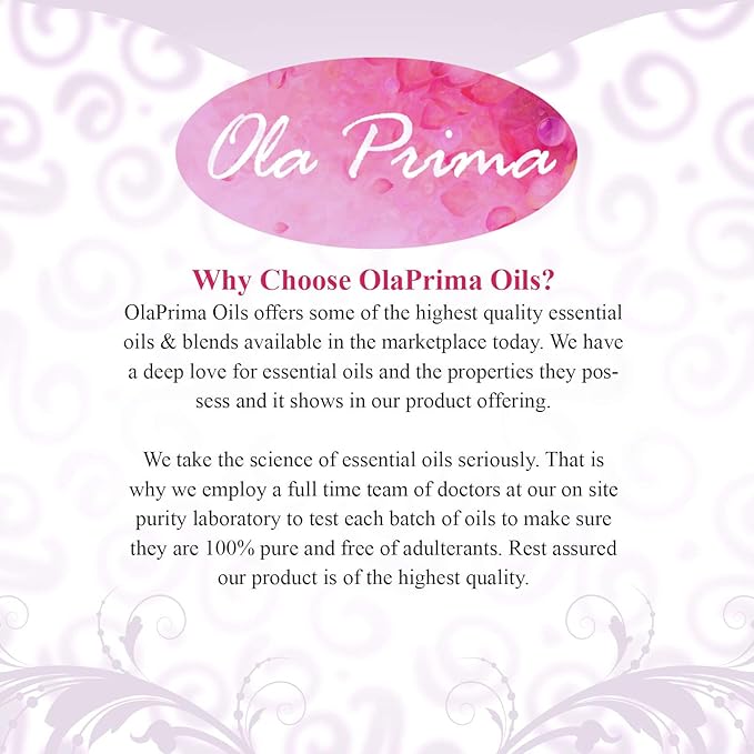 Ola Prima Australian Tea Tree Essential Oil – 4 fl oz Therapeutic Grade with Dropper for Hair, Toenail, Face, Acne, Aromatherapy, and Diffuser