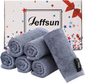 Reusable Makeup Remover Towels, Super Soft and Gentle Face Towels on Sensitive Skin, 13x13 inch Extra Large Wash Cloths for Face and Body, Easy to Clean Fast Dry Denim Blue Facial Cleaning Cloths