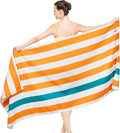 SUN CUBE Microfiber Beach Towel, Quick Dry Sand Free Beach Towel, Lightweight, Compact for Travel Swim Sports Camping, Packable Sand Resistant Towel Adult, Orange 60x30 Inches