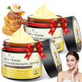 Bee Venom Comprehensive Cream, Bee Venom Skin Treatment Cream, All-in-One Nourishing Treatment with Hyaluronic Acid, Lifting Firming Repair Moisturizer, Natural Gentle Formula for All Skin, 60g * 2PCS