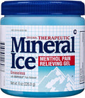 Mineral Ice Therapeutic Pain Relieving Gel, 8 Ounce