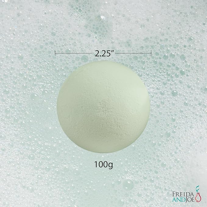 Luxury Aromatherapy Bath Bombs: Deep Body Relaxation Deluxe Gift Set with 6 x 100g Relaxing and Calming Scents