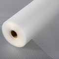Anoak Shelf Liner Non-Slip Drawer Liner for Kitchen, Non Adhesive Cabinet Liner 12 Inch x 10 FT(120 Inch) Waterproof Refrigerator Liners for Kitchen Drawer, Bathroom Shelves Diamond Pattern Clear