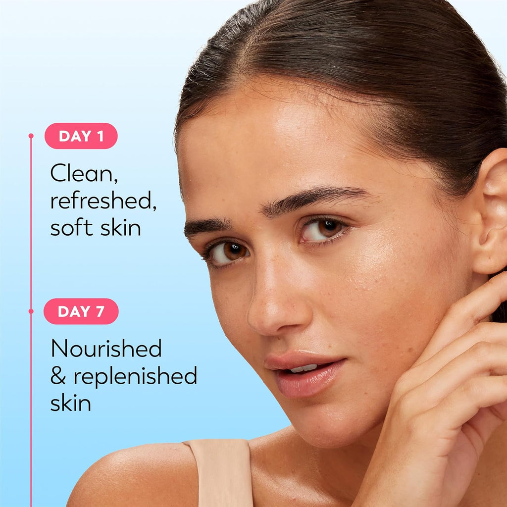 Olay Daily Facials, Daily Clean Makeup Removing Facial Cleansing Wipes, 5-in-1 Water Activated Cloths, Exfoliates, Tones and Hydrates Skin, 66 count