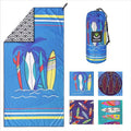 4Monster Microfiber Beach Towel Quick Dry,Super Absorbent Lightweight Travel Towel for Swimmers, Sand Free Camping Towel, Beach Towels for Pool,Swim,Water Sports,Yoga