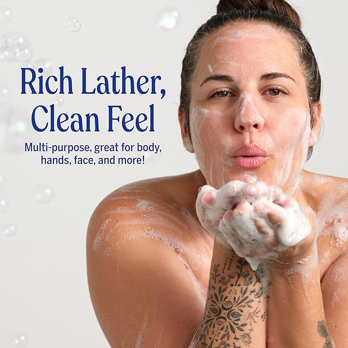 Dr. Bronner's Magic Soap-Pure-Castile Liquid Refill (Eucalyptus, 32 ounce, 2-Pack) - Regenerative Organic Certified Oils, For Body, Hair, Laundry, Pets & Dishes, Concentrated, Vegan, Non-GMO