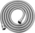 RUMOSE 98 inches Shower Hose Extra Long Stainless Steel Shower Tube Attachment Flexible Handheld Shower Sprayer Hose, Polished Chrome