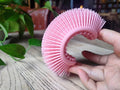 Premium Sensory Brush for Kids or Autism,Soft Silicone Body Scrubber,2 in 1 Sensory Room Occupational Therapy Sensory Brushes,Silicone Loofah,Pet Shower Brush Bath Brush Shampoo Brush(Big Oval-Pink)