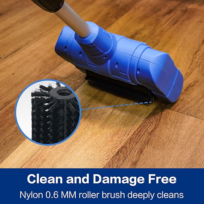 Grout Cleaner for Tile floors Grout Brush,Heavy Duty with Wire Surface Brush,Moss,Weed Between Floor Tiles,Patio,Board,Bricks,Pool,Pavements (20¡®Cord-120V)