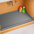 Jin&Bao Waterproof Under Sink Mat 40" x 22", Thick Silicone Mat Cabinet Protector for Kitchen and Bathroom, Shelf Liner, Home Organizer and Storage, Multipurpose Tray for Gadgets and Essentials