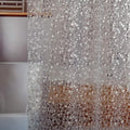 Bostofy EVA 3D Waterproof Shower Curtain Liner, Clear Extra Long Bathroom Shower Liner with Rustproof Metal Gromments and Weighted Magnet,72”Width x 84”Length