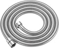 RUMOSE 79 inches Shower Hose Extra Long Stainless Steel Shower Tube Attachment Flexible Handheld Shower Sprayer Hose, Polished Chrome