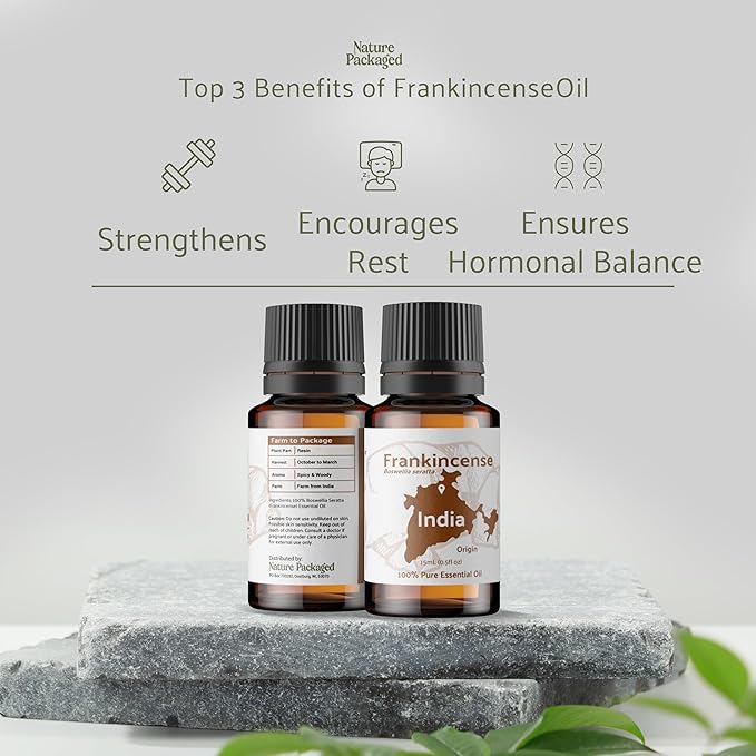 Frankincense Essential Oil - Direct from Madhya Pradesh, India - Pure Essential Oil for Diffusers and Aromatherapy | 100% Pure Therapeutic Grade Natural Aceite de Incienso (2lbs)