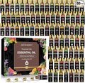 Essential Oil Set 80 Pcs - 100% Natural Essential Oils Kit-Perfect for Diffuser, Humidifier, Massage,Soap, Candle Bath Bombs Making, 80 * 5ML(0.17oz), Christmas Gift for Aromatherapy Lover