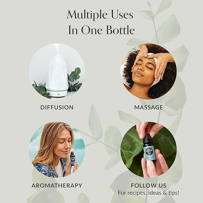 Edens Garden Breathe Easier Essential Oil Blend- 100% Pure Premium Grade, Undiluted, Natural, Therapeutic, Aromatherapy, The Best for Skin, Humidifiers, Candle 118 ml (4 fl oz)