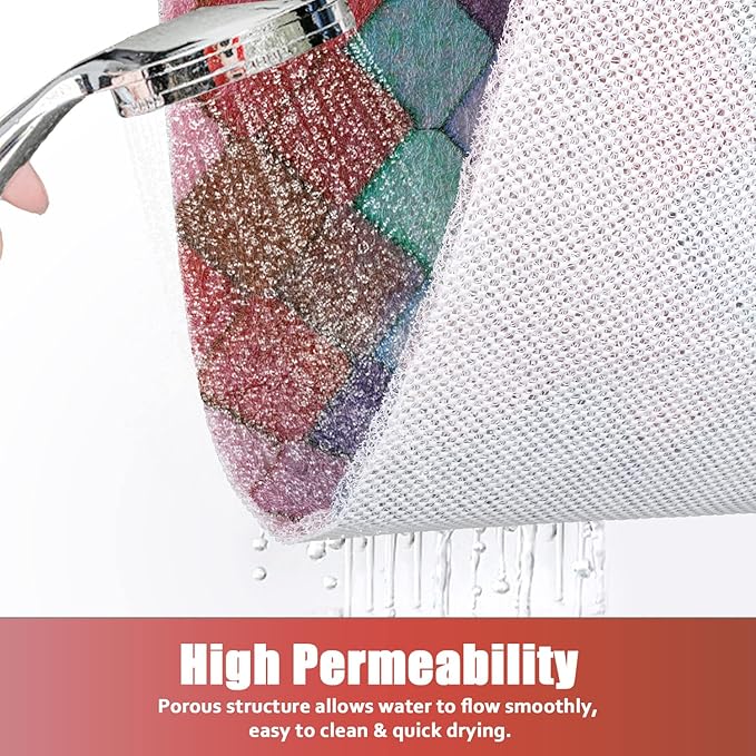 Shower Mat Bathtub Mat Non-Slip - 24x32 Inch Large Soft Comfort Bath Mat with Drainage Holes, PVC Loofah Massage Bathmat for Shower, Tub, Bathroom, Wet Areas, Quick Drying