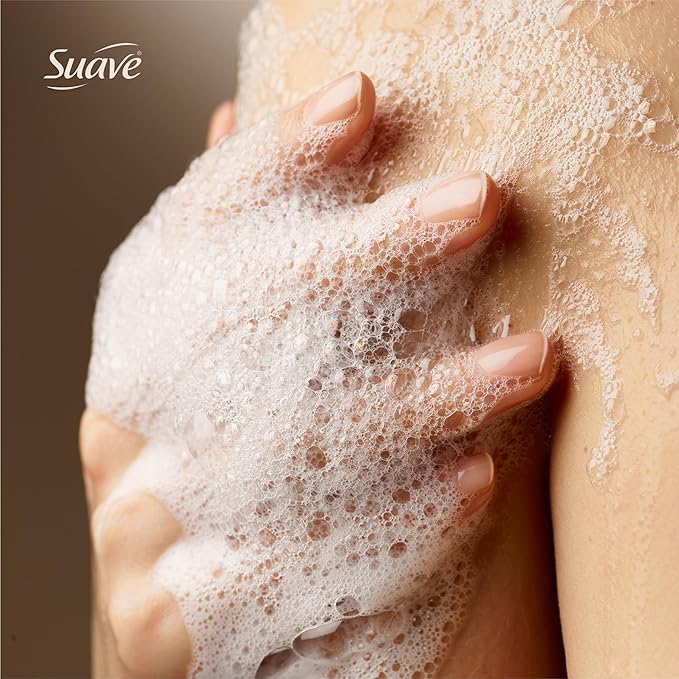 Suave Moisturizing Body Wash, with Ocean Breeze Scent and Vitamin E Extract, No Parabens, No Phtahaltes, 18 Oz Pack of 6