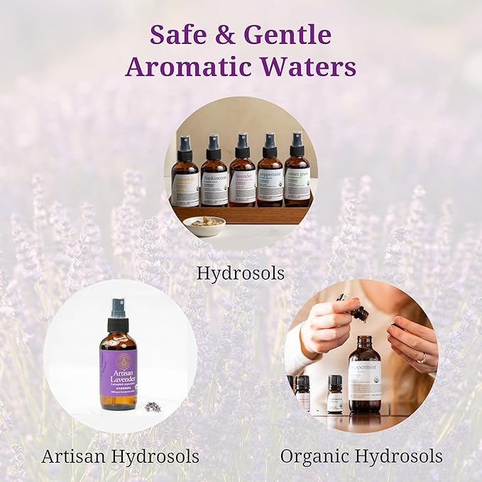 Aromatics International Rosemary and Yarrow Hydrosol 100ml | Herbal Aromatic Blend for Multi-Purpose Use
