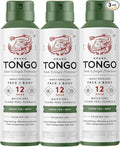 Green Tea + Mint Insect Repellent, 12-Hour Mosquito & Tick Protection, Picaridin-Based, Water-Based, Lightweight, Quick-Drying, Vanishing Scent, DEET Alternative, Face & Body Use, 3 Pack
