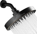 Luxury Rainfall Shower Head - High-Pressure showerhead Jets, rain shower head Ant-Clog Silicone Nozzles (1.8 GPM, Oil-Rubbed Bronze)