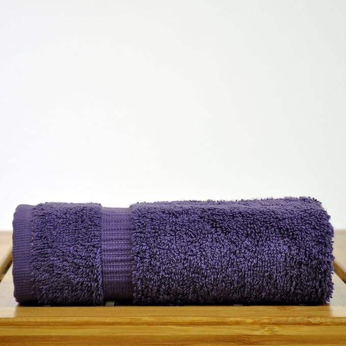 Luxury Hotel & Spa Quality, Quick Dry 100% Turkish Cotton 700 GSM, Eco Friendly Towel, for Bathroom, Gymand Kitchen Dobby Border Soft Hand Towel Set 16 X 30, Mix Color, Hand Towels - Set of 6