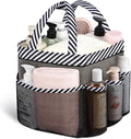 Attmu Mesh Shower Caddy Portable for College Dorm Room Essentials with 8 Pockets, Hanging Shower Caddy Dorm Basket, Quick Dry Shower Bag for Bathroom